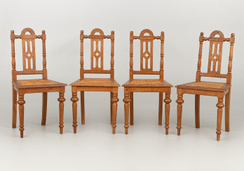 Антикварный набор стульев (4 шт.) код. RM57731