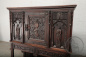 Антикварный поставец в готическом стиле из дуба код. BE107559 фото 10