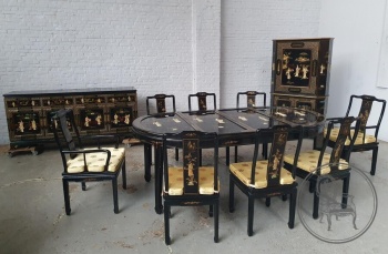 Старинный набор для столовой в ориентальном стиле код. BE4097158