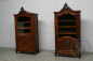 Антикварные витрины из ореха (2 шт.) в рокайльном стиле код. BE6767 фото 6
