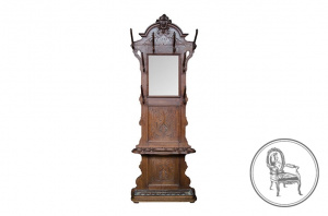 картинка Антикварная вешалка салоне старинных вещей "Шебби" являющийся официальным дистрибьютором в России и Беларуси