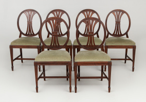 картинка Старинный набор стульев (6 шт.) салоне старинных вещей "Шебби" являющийся официальным дистрибьютором в России и Беларуси