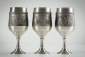 Набор винтажных посеребренных бокалов код. RM4108426 фото 2