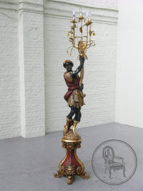 Старинная напольная лампа код. BE65497