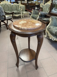 Антикварный консольный столик с мраморной столешницей код.&nbsp;BL281