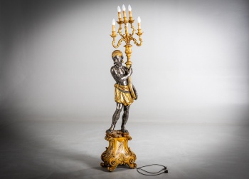 напольный светильник «Мавр» в стиле «Blackamoor» код.&nbsp;RM4165836