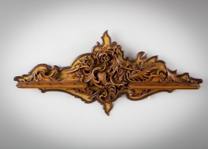 картинка Антикварная стойка для трубок с резьбой салоне старинных вещей "Шебби" являющийся официальным дистрибьютором в России и Беларуси