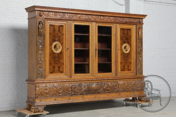 Антикварный книжный шкаф код. BE8857