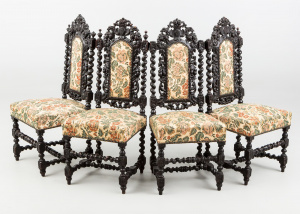 картинка Антикварные стулья (4 шт.) салоне старинных вещей "Шебби" являющийся официальным дистрибьютором в России и Беларуси