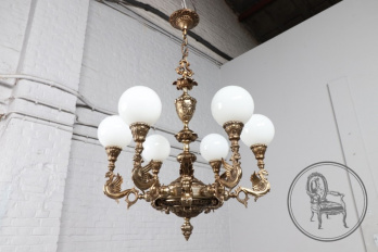 Старинная люстра код. BE8665