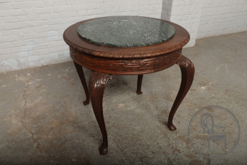 Антикварный дубовый кофейный столик в стиле Чиппендейл код. BE107166