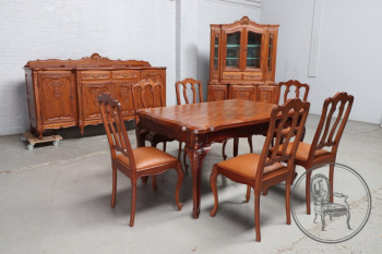 Антикварный комплект столовой мебели код. BE9910
