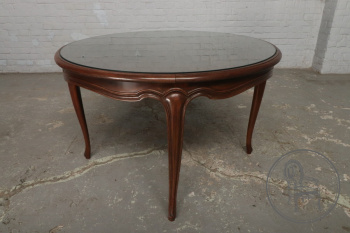 Старинный ореховый кофейный столик в стиле рококо код. BE48090