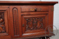 Антикварный комод из дуба с металлическими коваными элементами код. BE107343 фото 7