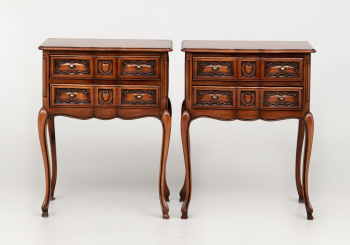 Старинные тумбочки (2 шт.) код. RM60626