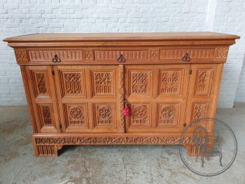 Антикварный комод в готическом стиле из дуба код. BE106963