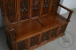 Антикварная скамья в готическом стиле с геральдической резьбой код. BE4096703 фото 7