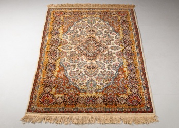 Старинный иранский ковер из шерсти и хлопка код. RM4133608