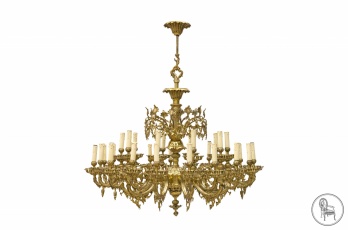 Антикварная люстра на 26 рожков код. VS66213