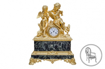 Антикварные каминные часы код. VS3705