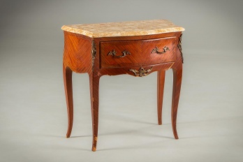 Старинный утонченный комод с мраморной столешницей код. RM4109109